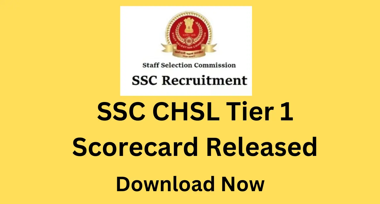 Ssc chsl score card