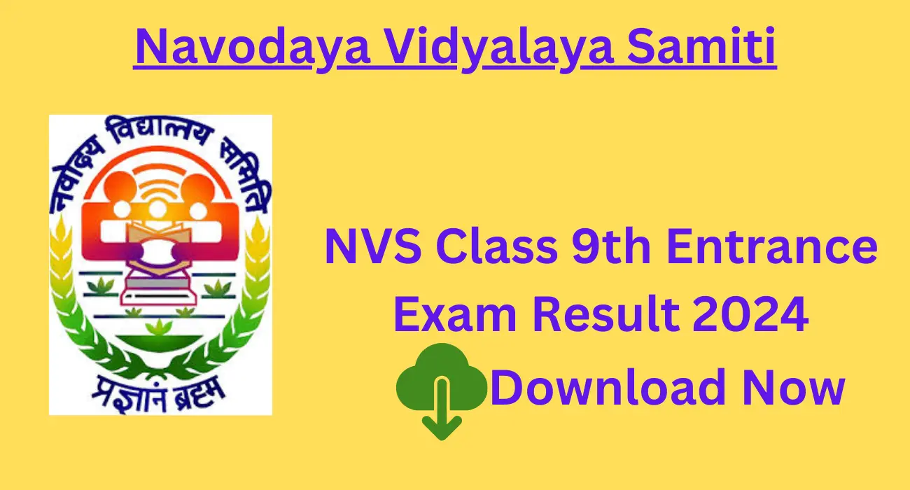 NVS Class 9th Result